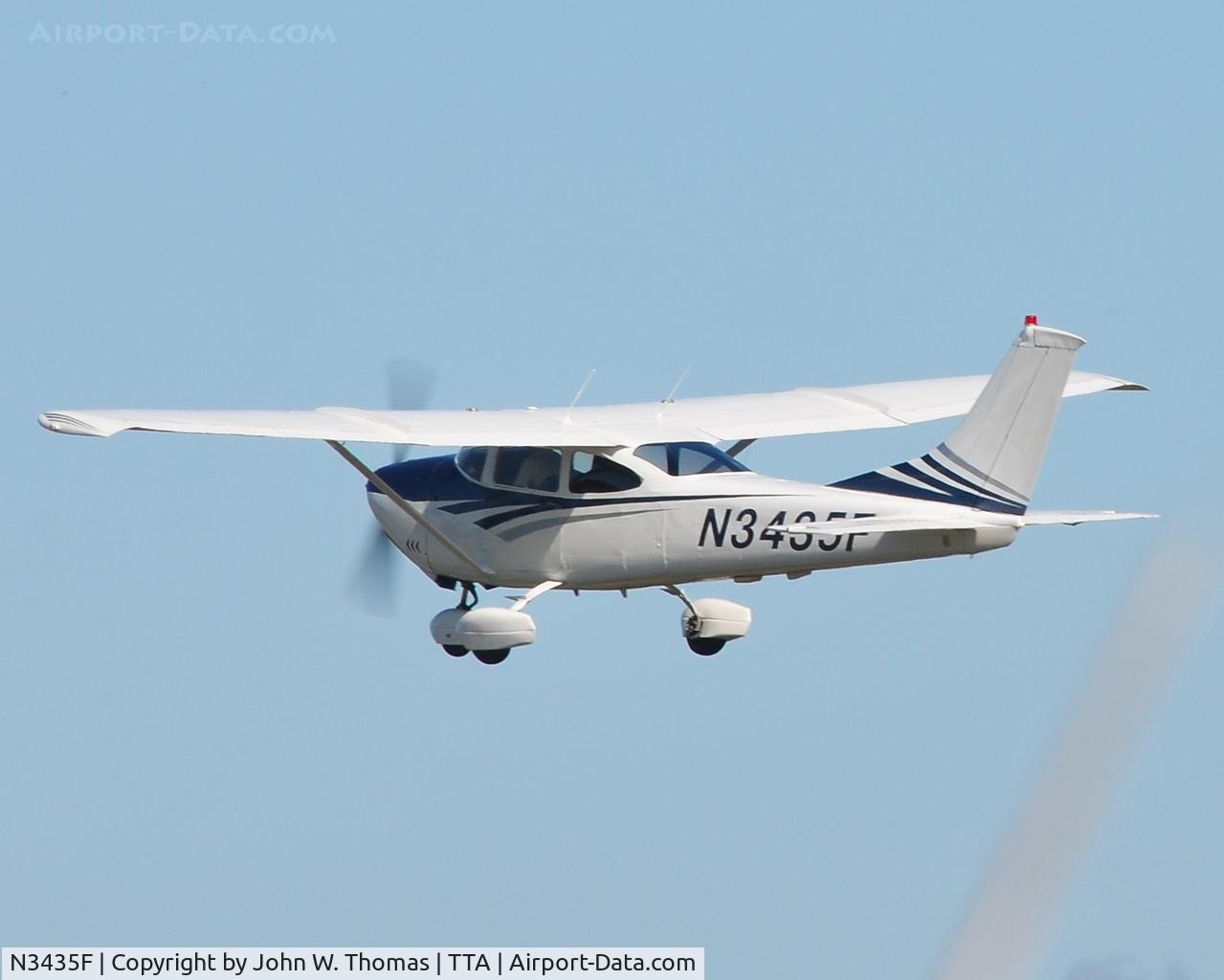 N3435F, 1966 Cessna 182J Skylane C/N 18257435, TTA Open House - Oct. 8, 2011