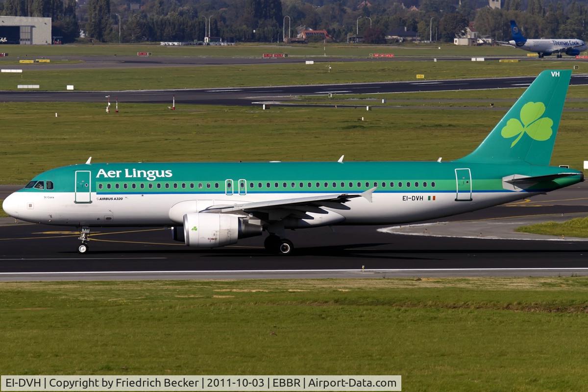 EI-DVH, 2007 Airbus A320-214 C/N 3345, decelerating after touchdown