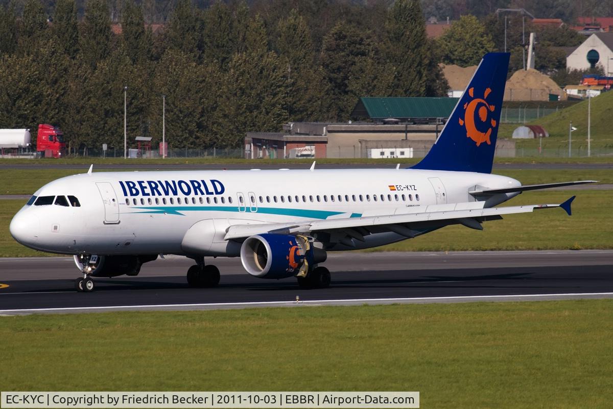 EC-KYC, 2009 Airbus A330-223 C/N 979, decelerating after touchdown