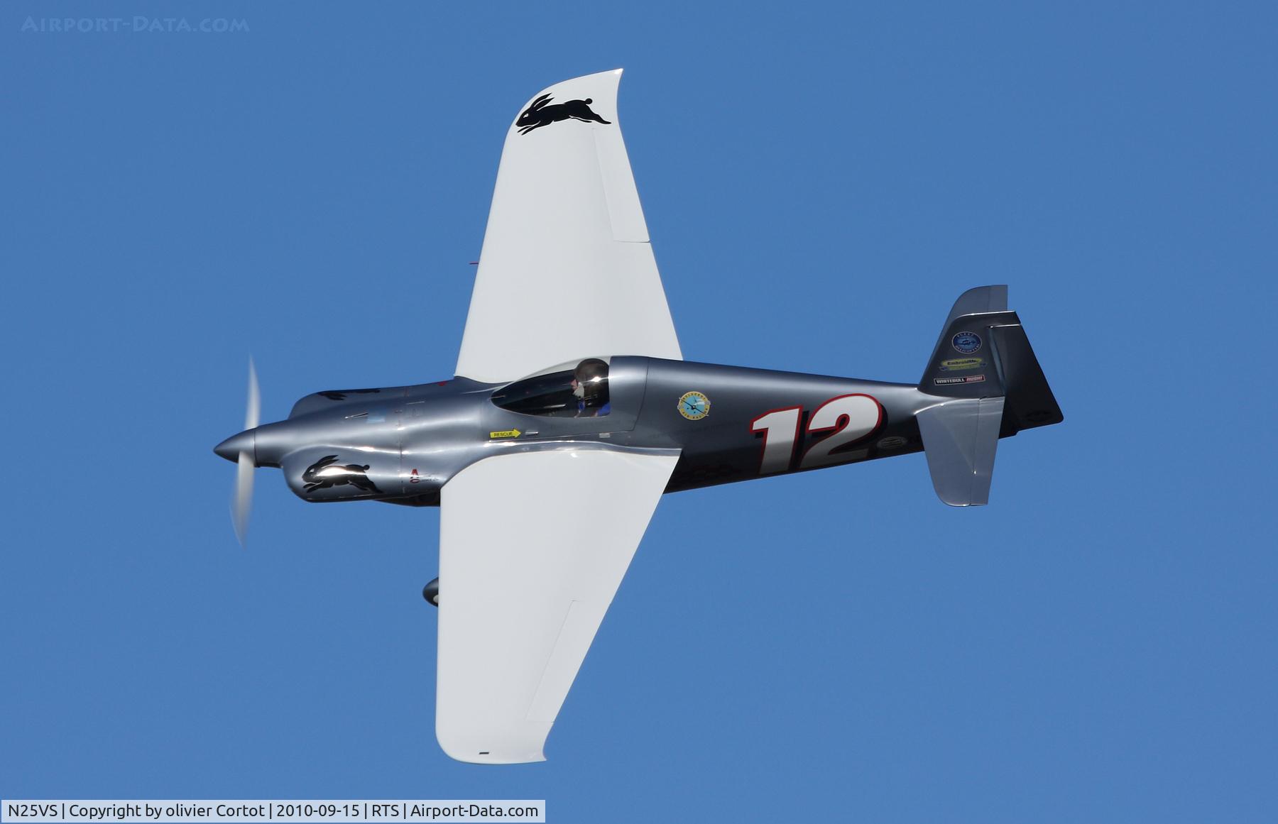 N25VS, 1974 Cassutt  C/N 79, note the rabbit on the wing