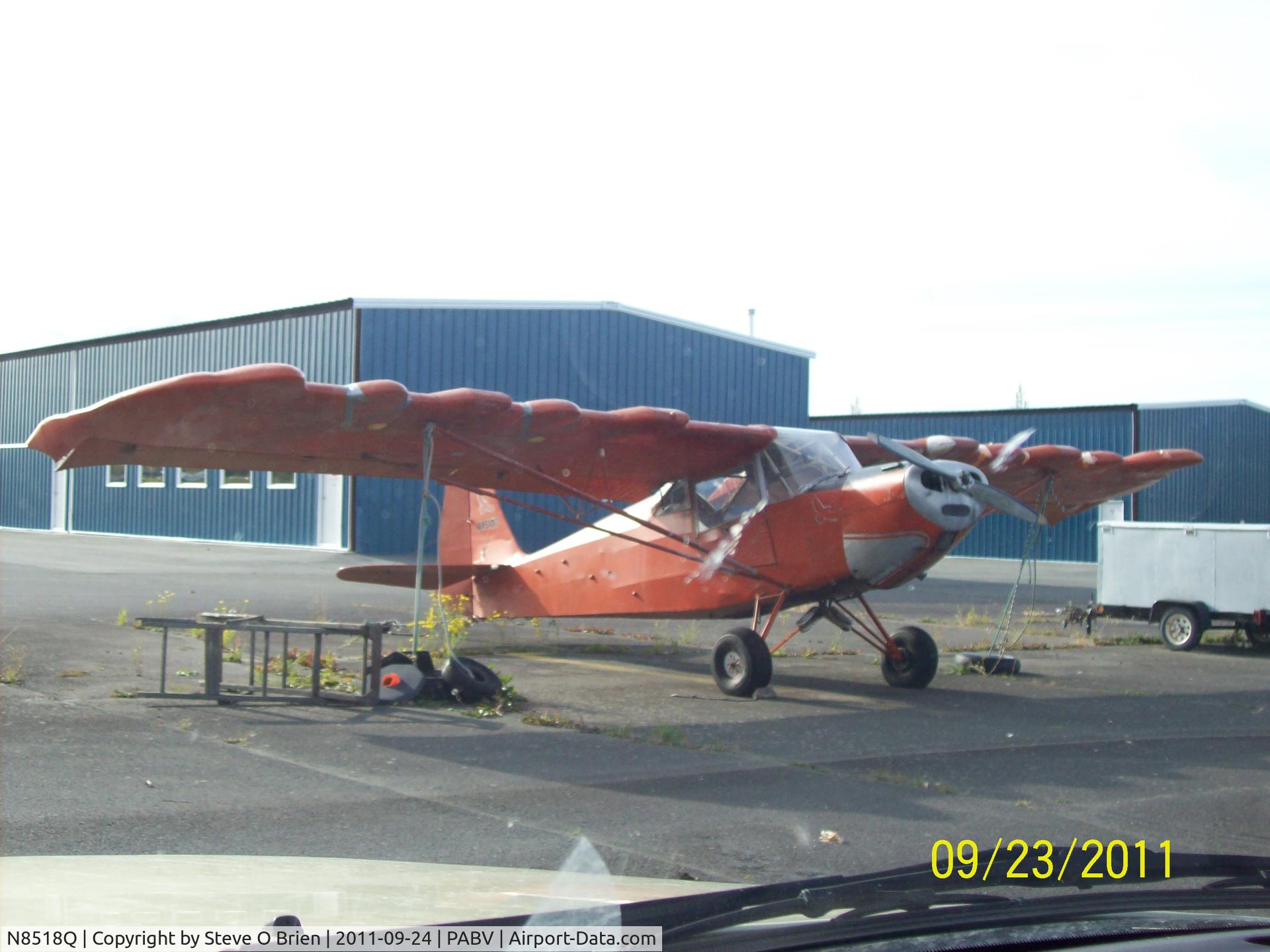 N8518Q, 1980 Seifert Vernon EL BUTEO C/N 1, Short first visit in September