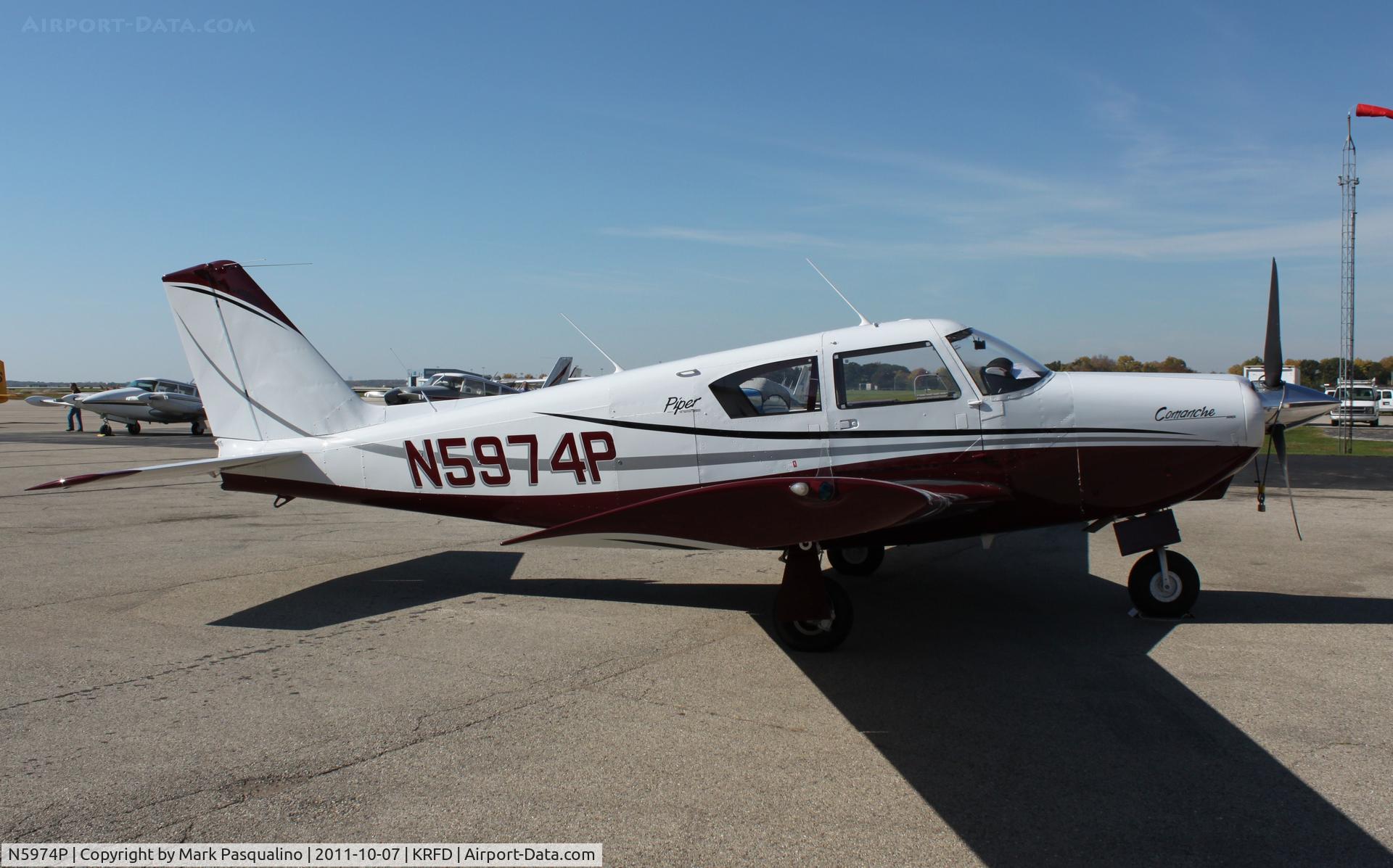 N5974P, 1959 Piper PA-24-180 Comanche Comanche C/N 24-1067, Piper PA-24-180