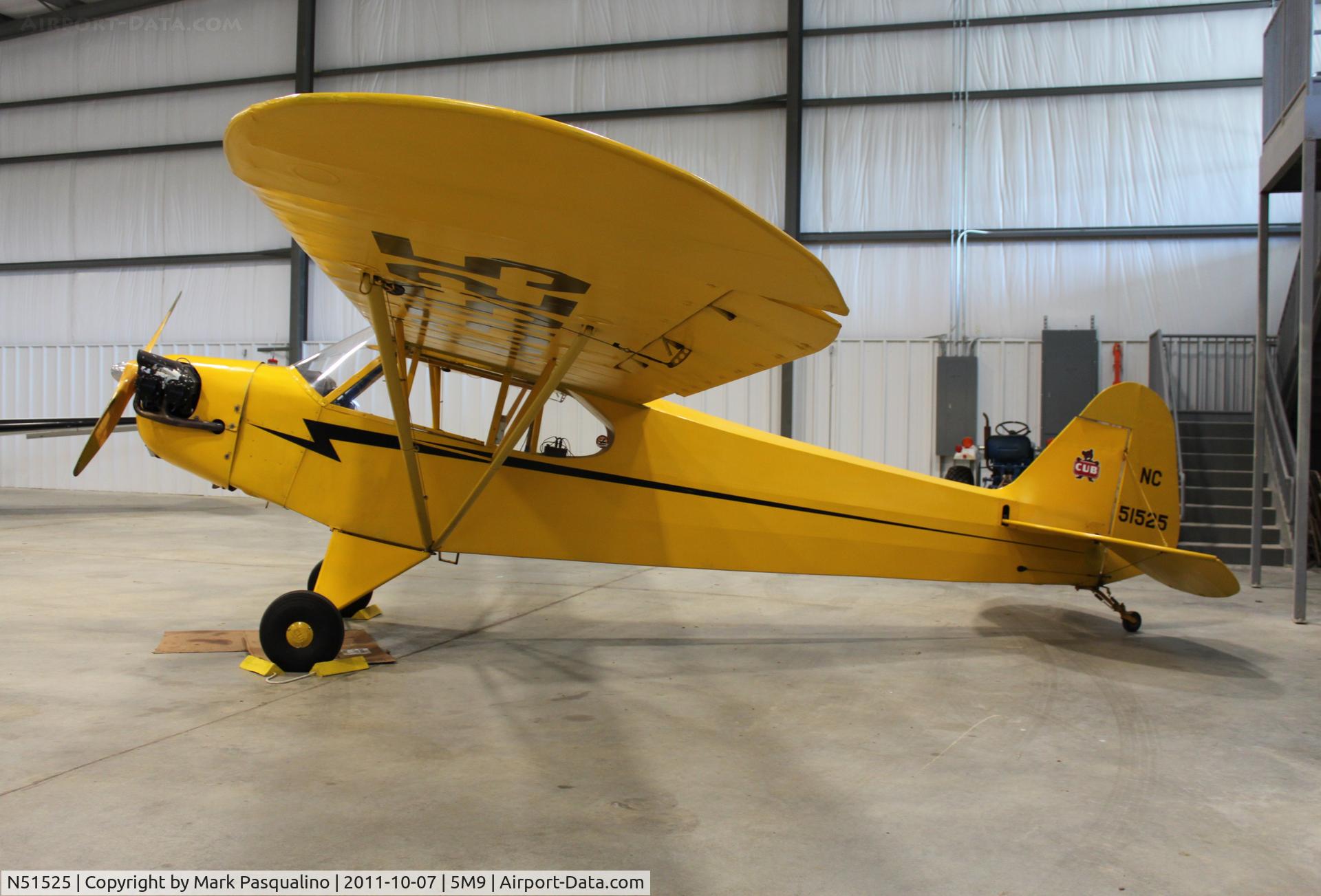N51525, 1943 Piper J3C-65 Cub C/N 10372, Piper J3C-65