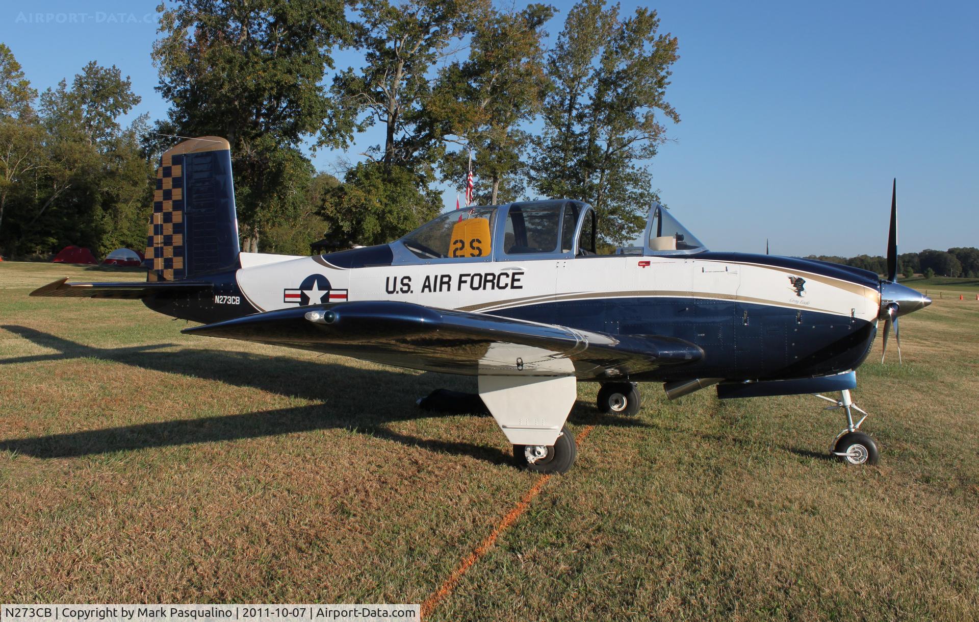 N273CB, 1953 Beech T-34A (A45) Mentor Mentor C/N G-72, Beech T-34A