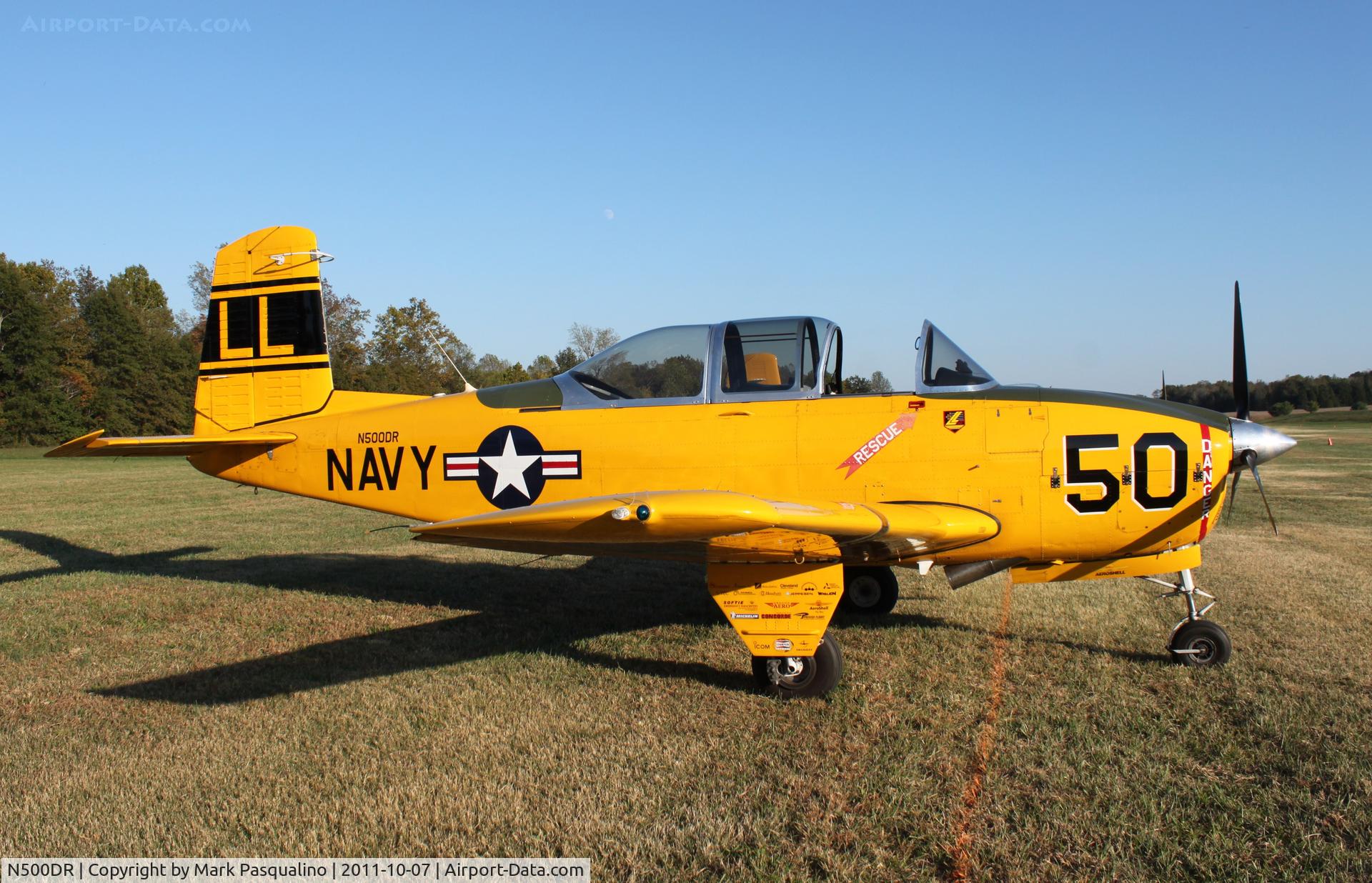 N500DR, 1954 Beech T-34A (A45) Mentor Mentor C/N G-31, Beech T-34A