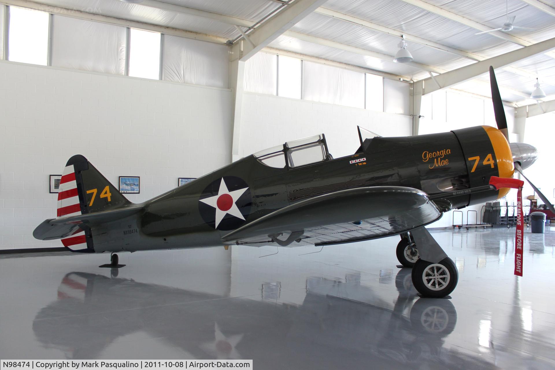 N98474, 1943 North American Harvard 4 C/N 20257, Harvard MK IV