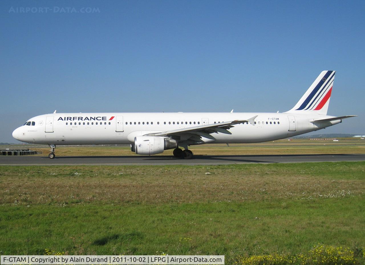 F-GTAM, 2002 Airbus A321-211 C/N 1859, Delivered new in 2002, Alpha-Mike uses Alpha Loop for the uptenth time when reaching the runway.