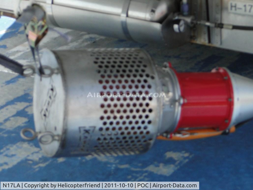 N17LA, 1992 Bell 412 C/N 36044, Kawak Industries auxiliary hydraulic power system which has reduced the over all weight by 100kg the tank fill time to approximately 20 seconds.