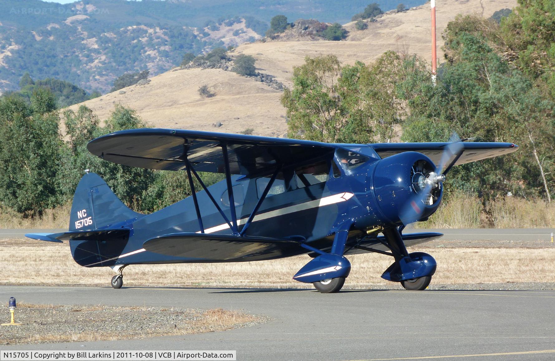 N15705, 1936 Waco YQC-6 C/N 4385, Resident