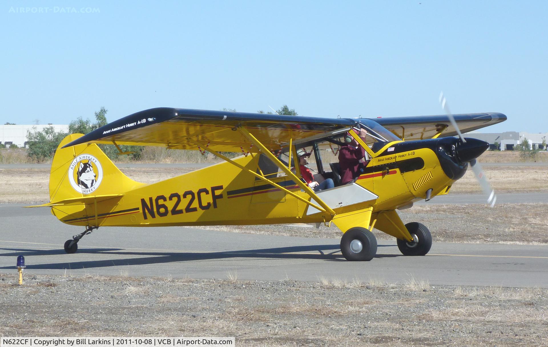 N622CF, 2000 Aviat A-1B Husky C/N 2104, Arriving at the Nat Tree airport