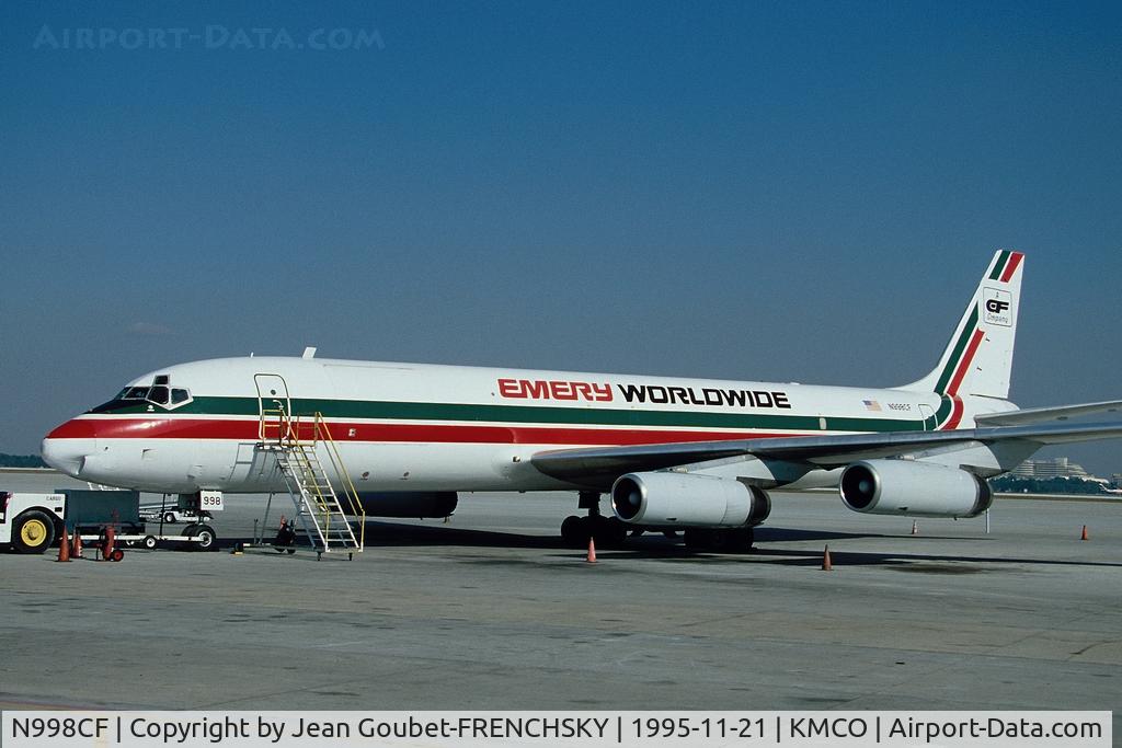 N998CF, 1970 Douglas DC-8-62F C/N 46139, EMERY WORLD AIRLINES