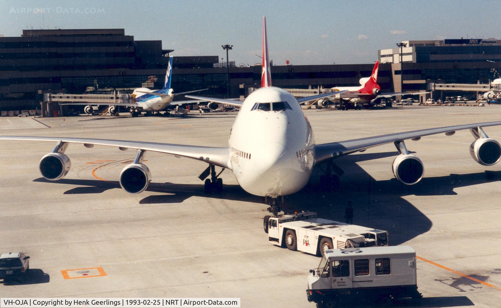 VH-OJA, 1989 Boeing 747-438 C/N 24354, Qantas