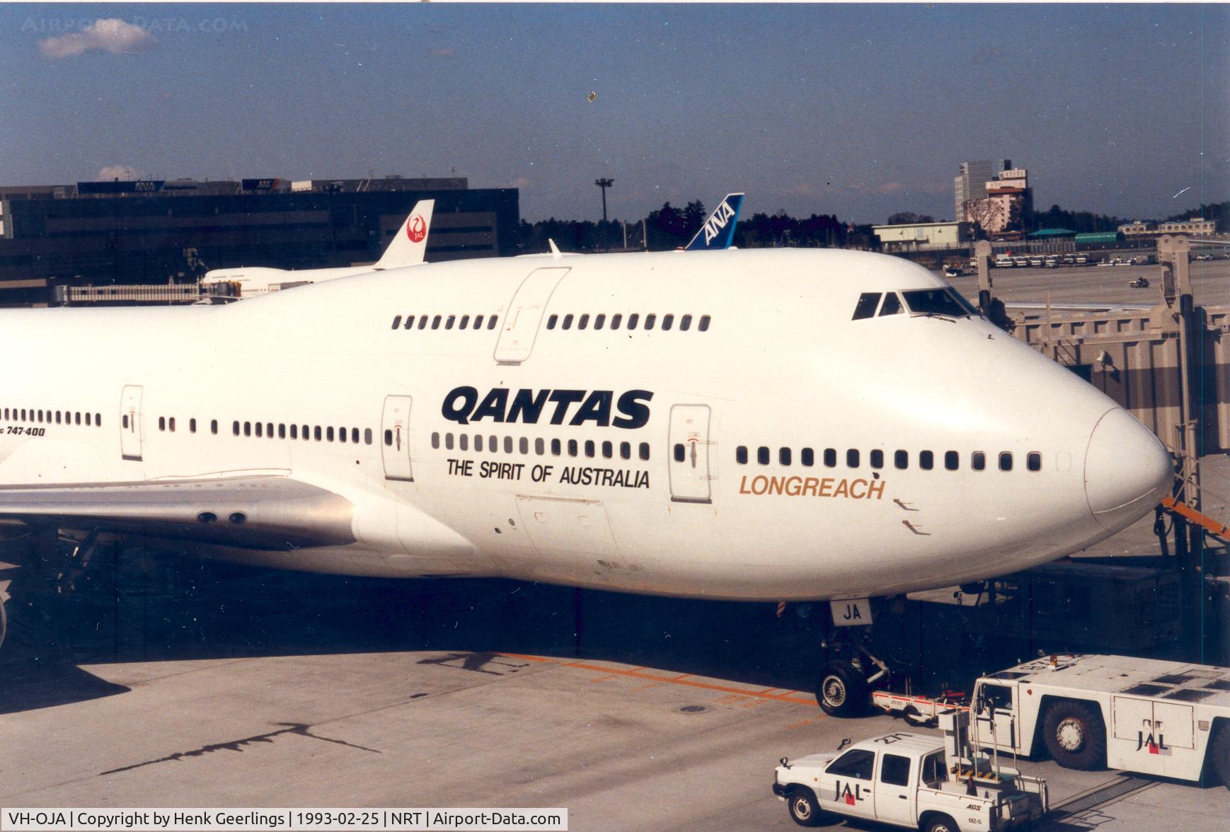 VH-OJA, 1989 Boeing 747-438 C/N 24354, Qantas