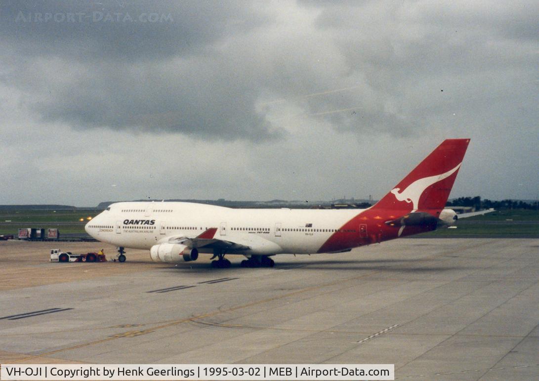 VH-OJI, 1990 Boeing 747-438 C/N 24887, Qantas