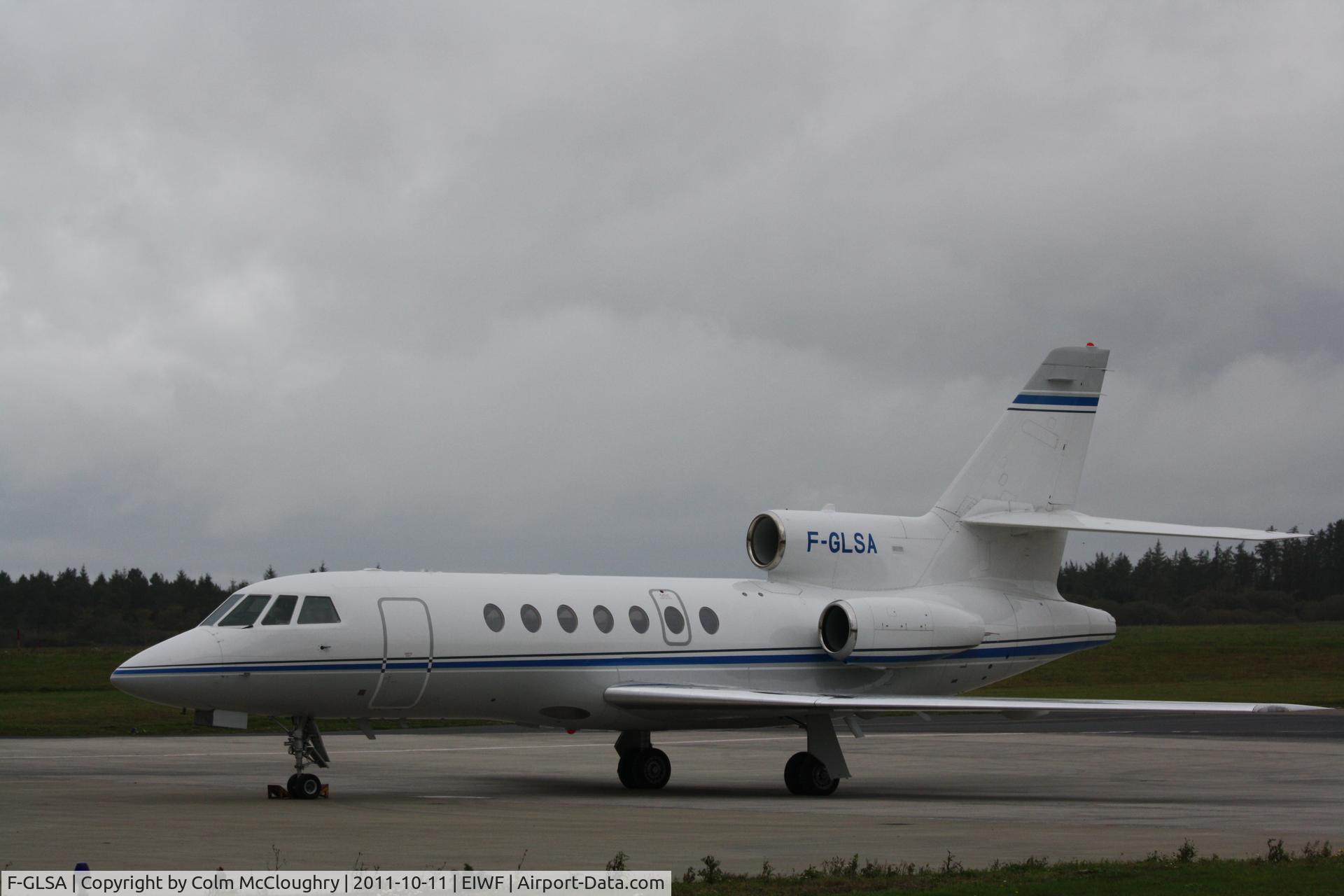 F-GLSA, 2006 Dassault Falcon 50 C/N 348, Waterford,
Ireland