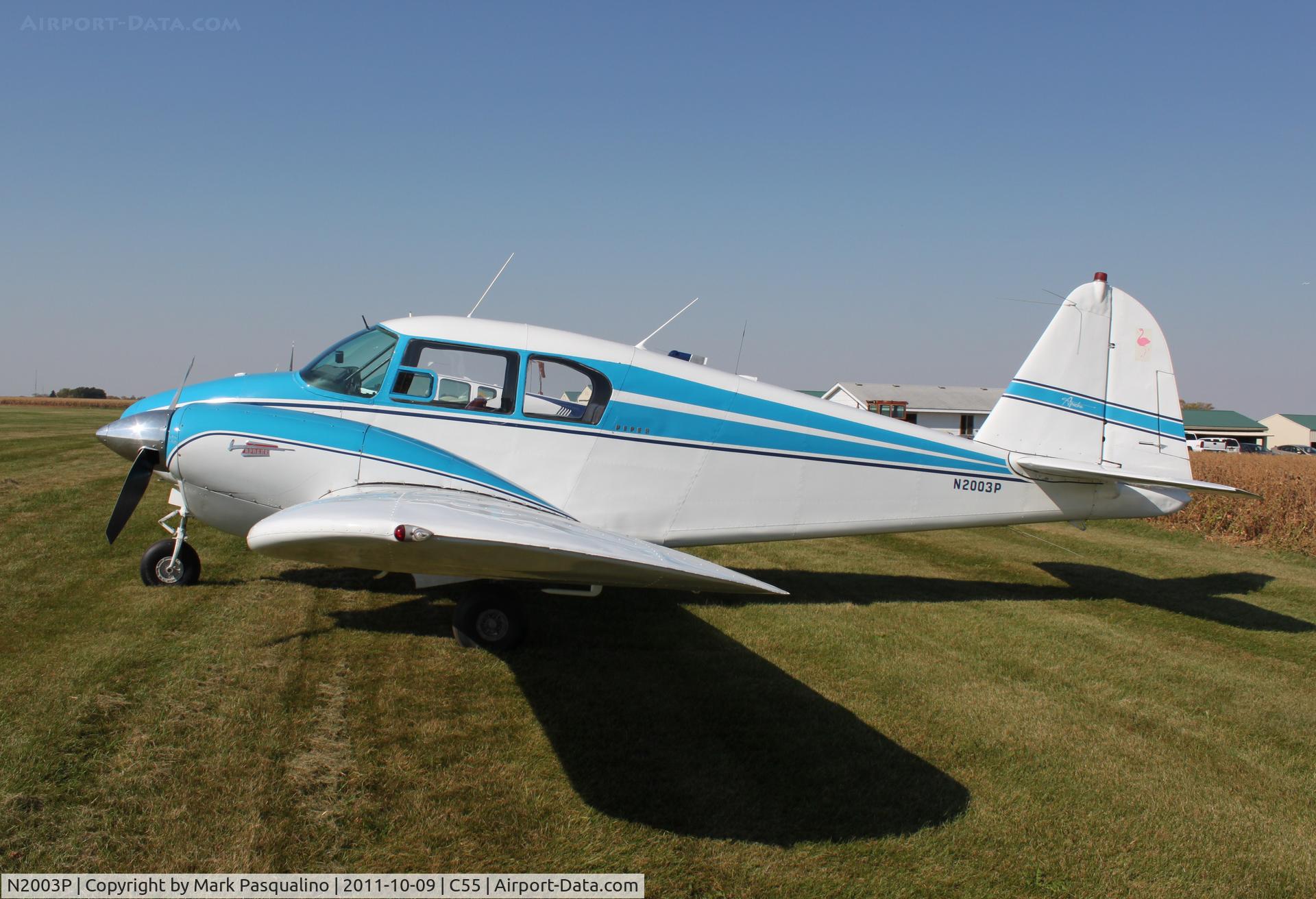 N2003P, 1956 Piper PA-23-150 Apache C/N 23-572, Piper PA-23-150