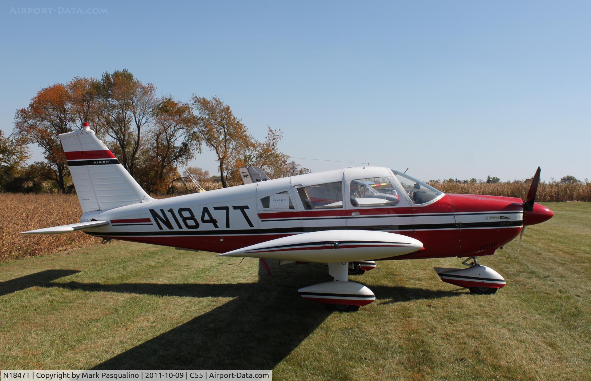 N1847T, 1971 Piper PA-28-180 C/N 28-7105120, Piper PA-28-180