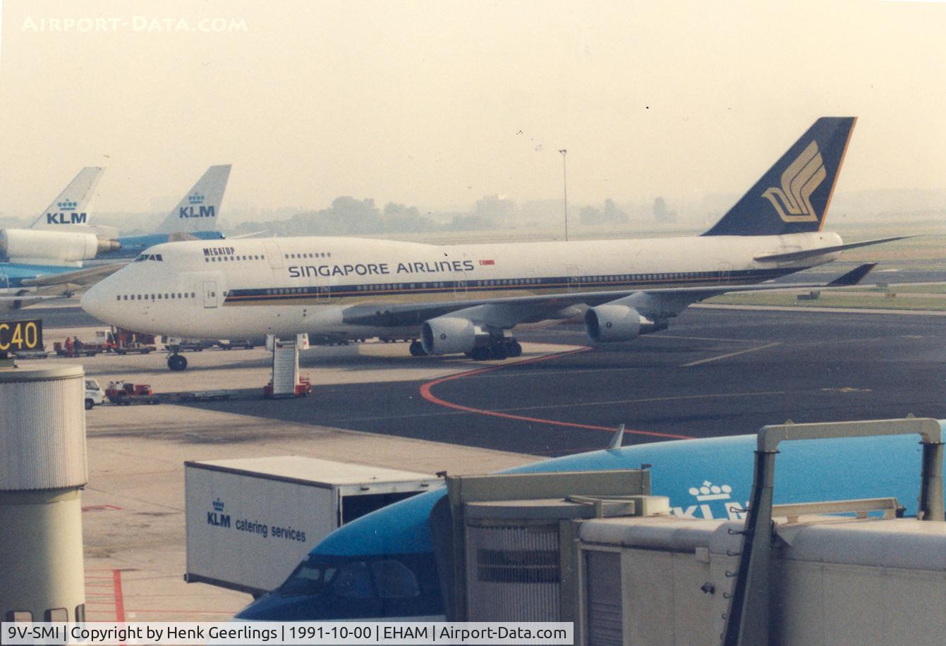 9V-SMI, 1991 Boeing 747-412/BCF C/N 24975, Singapore Airlines