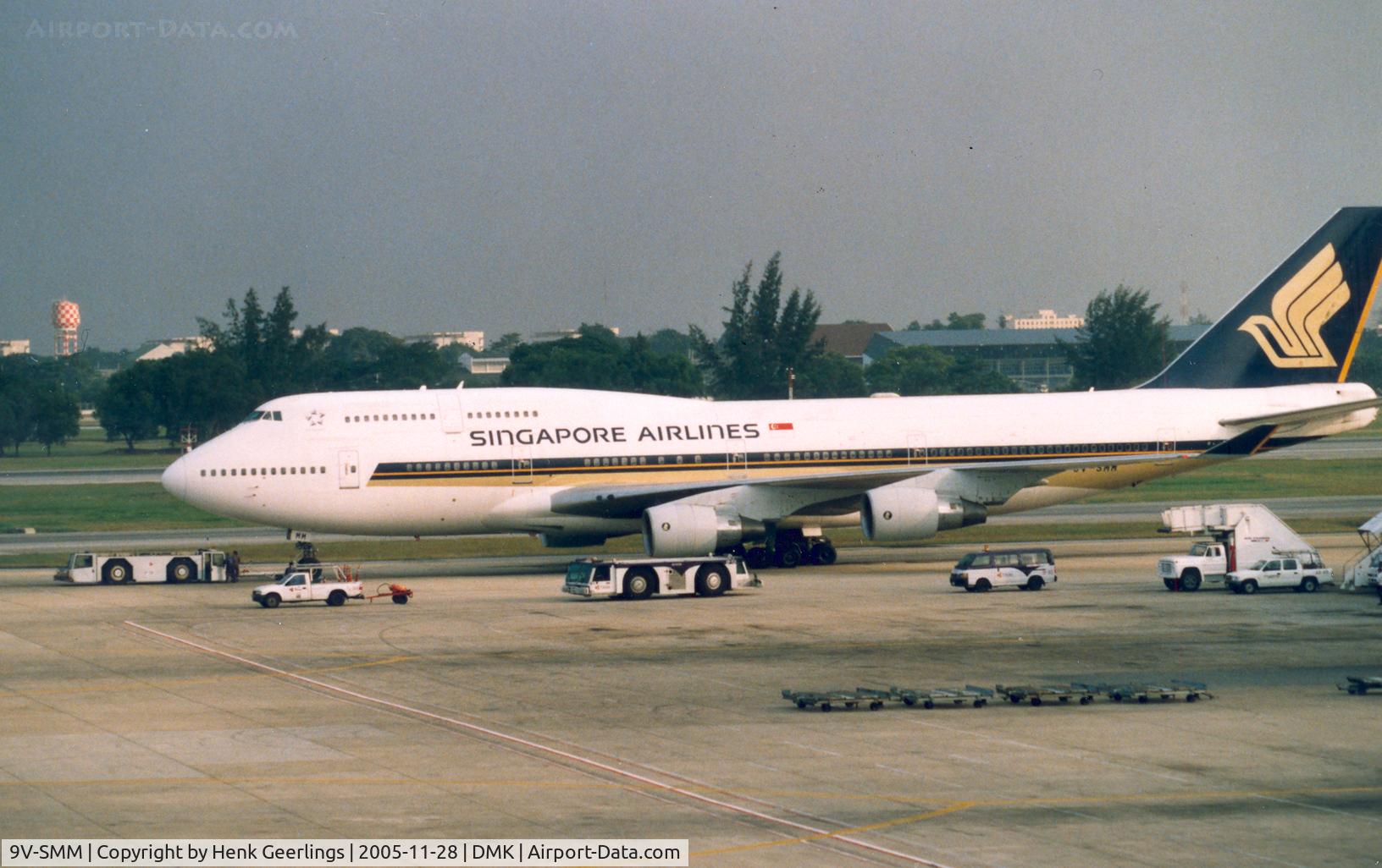 9V-SMM, 1992 Boeing 747-412 C/N 26547, Singapore Airlines