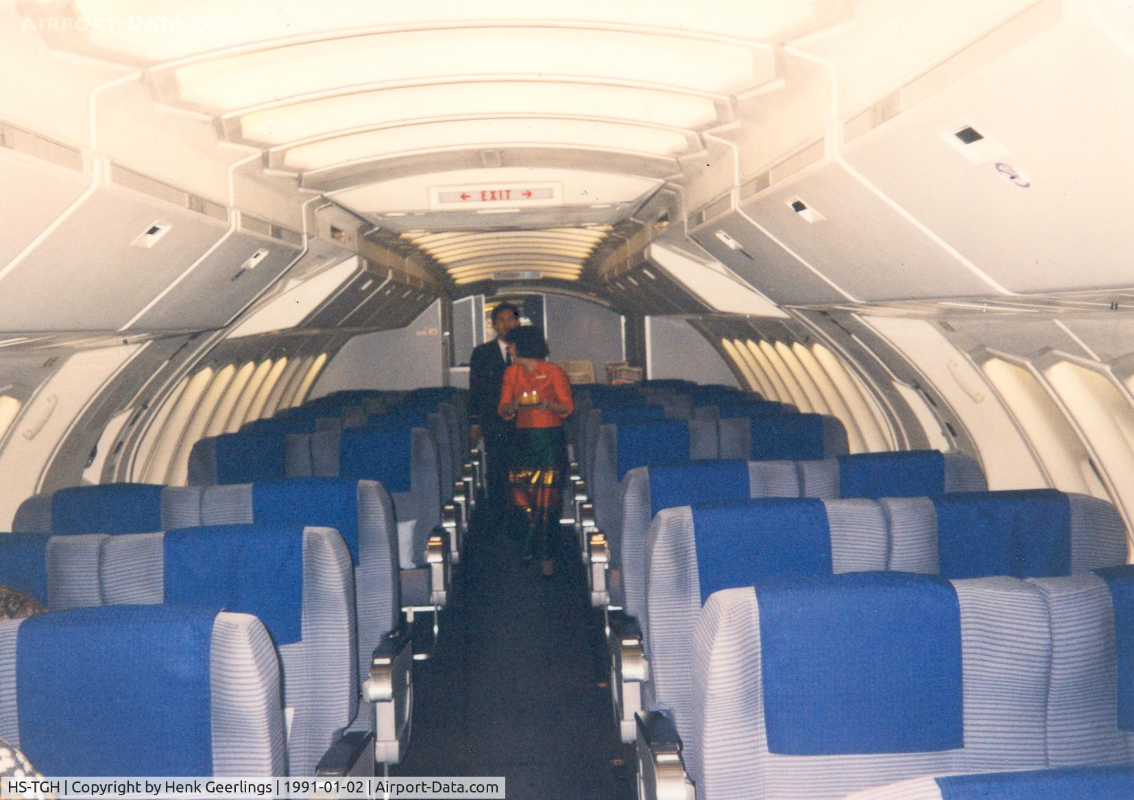 HS-TGH, 1989 Boeing 747-4D7 C/N 24458, Thai Royal Executive Class