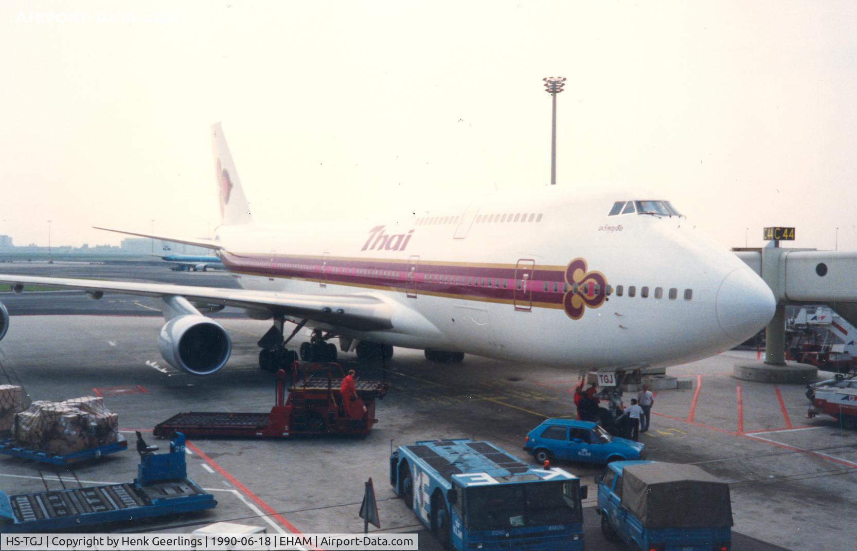 HS-TGJ, 1990 Boeing 747-4D7 C/N 24459, Thai