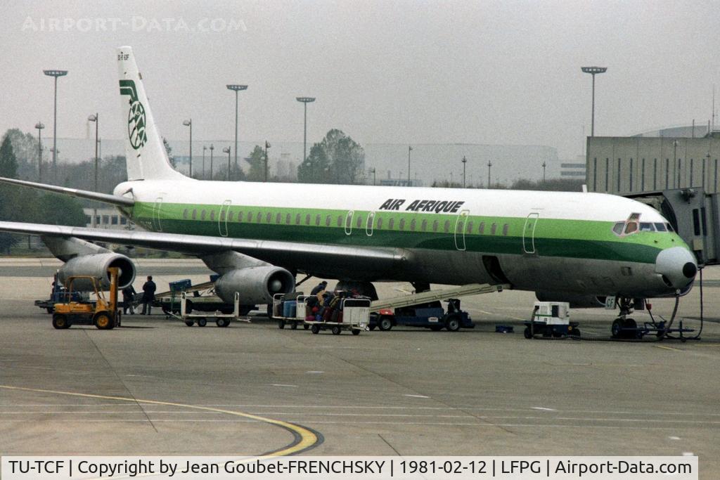 TU-TCF, 1970 McDonnell Douglas DC-8-63F C/N 46135, N'Djamena
