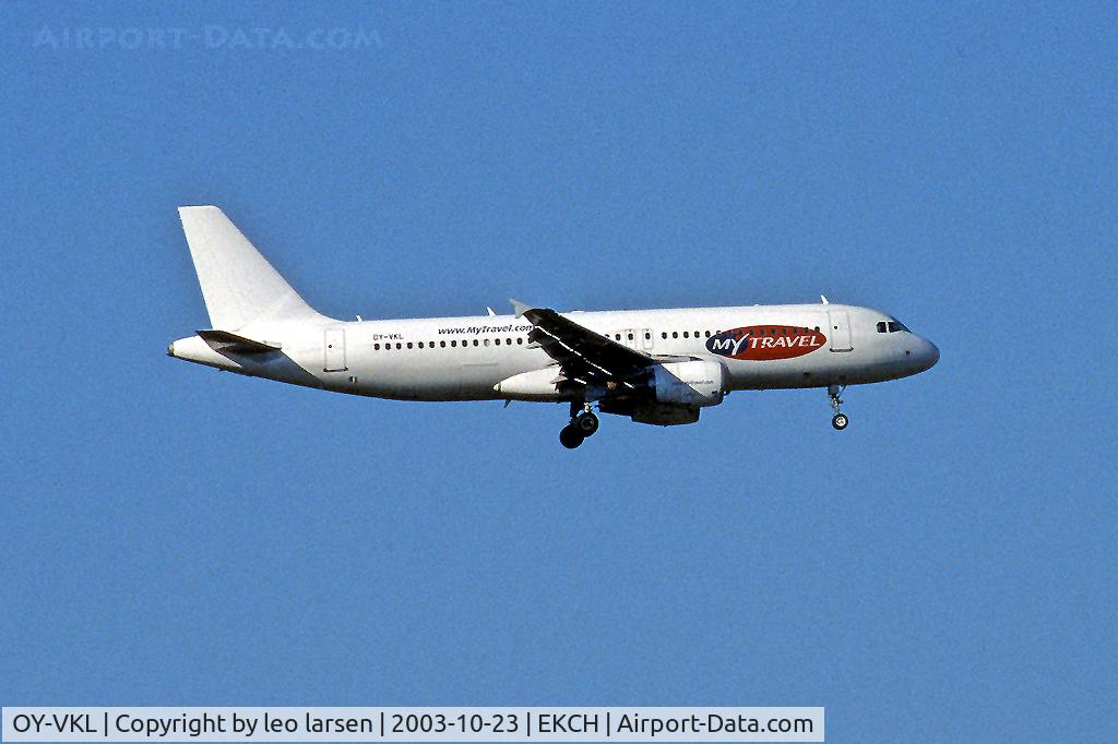 OY-VKL, 2002 Airbus A320-214 C/N 1780, L/D CPH Kastrup 23.10.03