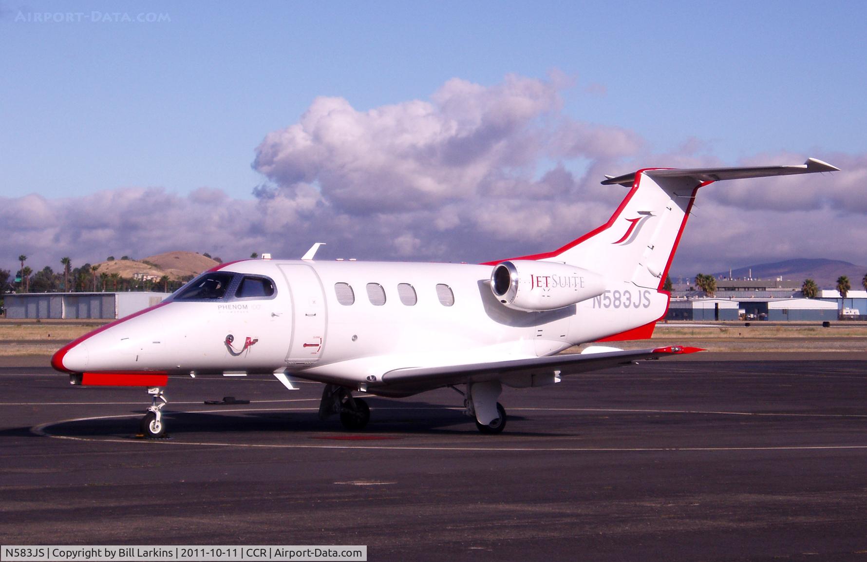N583JS, 2010 Embraer EMB-500 Phenom 100 C/N 50000131, Visitor
