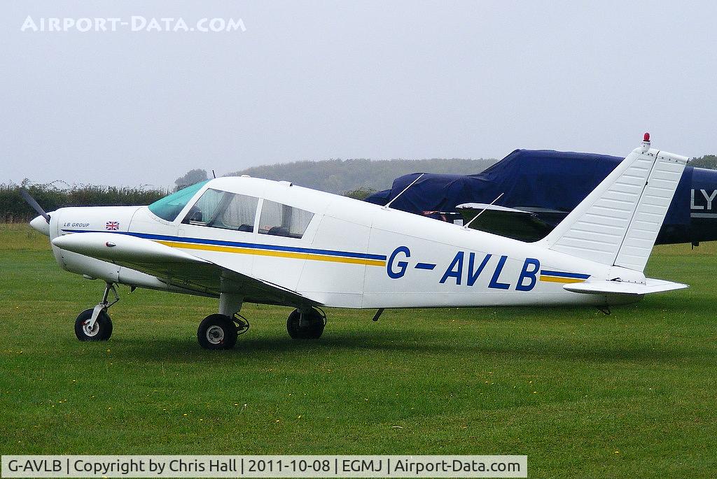 G-AVLB, 1967 Piper PA-28-140 Cherokee C/N 28-23158, at Fullers Hill Farm, Little Gransden