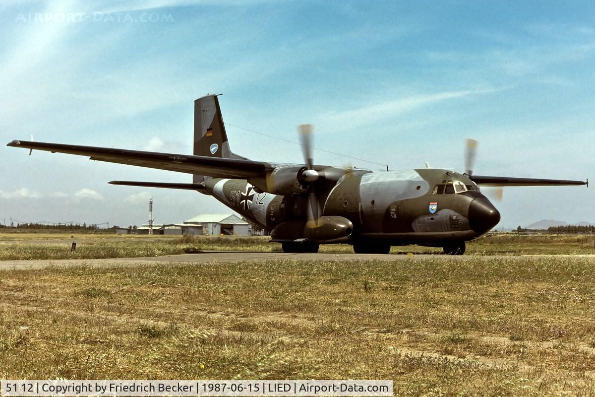 51 12, Transall C-160D C/N D149, taxying to the active