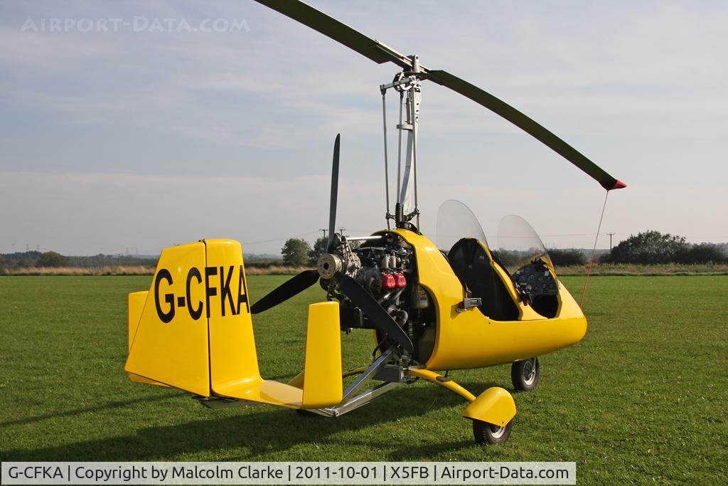 G-CFKA, 2008 Rotorsport UK MT-03 C/N RSUK/MT-03/051, Rotorsport UK MT-03 at Fishburn Airfield, October 2011.