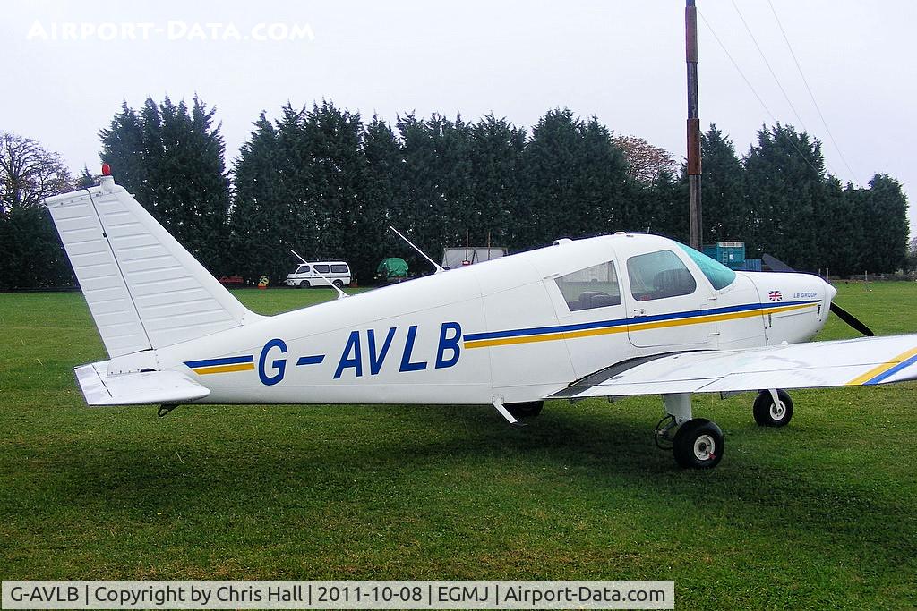 G-AVLB, 1967 Piper PA-28-140 Cherokee C/N 28-23158, at Fullers Hill Farm, Little Gransden