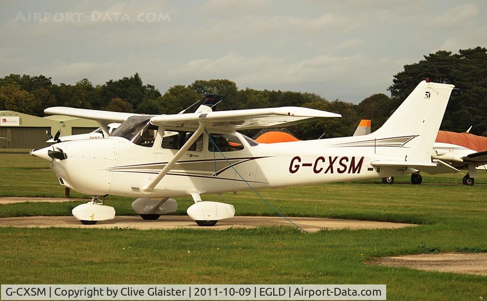 G-CXSM, 1998 Cessna 172R Skyhawk C/N 17280320, Originally owned to, East Midlands Flying School Ltd in March 1998 as G-BXSM and currently in private hands since November 2009 as G-CXSM 