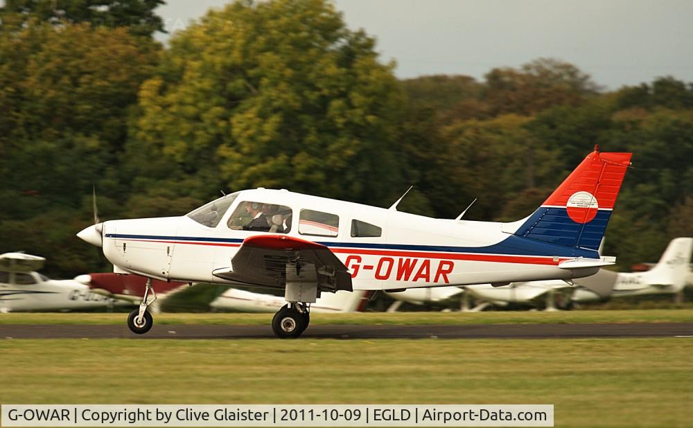 G-OWAR, 1986 Piper PA-28-161 Cherokee Warrior II C/N 28-8616054, Ex: N9521N > TF-OBO > G-OWAR - Originally owned to; BLS Aviation Ltd in February 1988 & Currently with; Bickertons Aerodromes Ltd since April 1992
