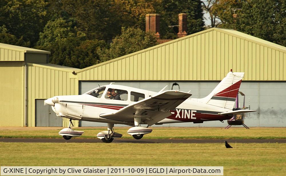 G-XINE, 1976 Piper PA-28-161 Cherokee Warrior II C/N 28-7716112, Ex: N2567Q>G-BPAC>G-XINE