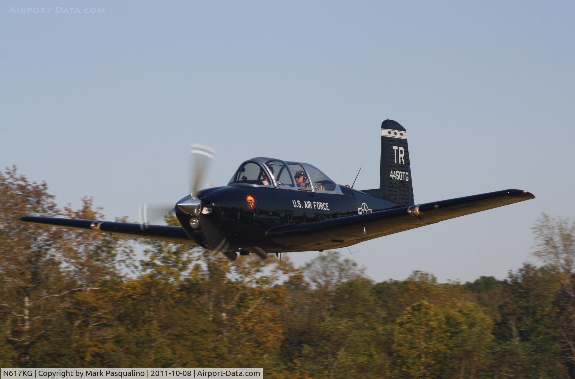 N617KG, 1956 Beech D-45 Mentor C/N BG-279, Beech T-34B