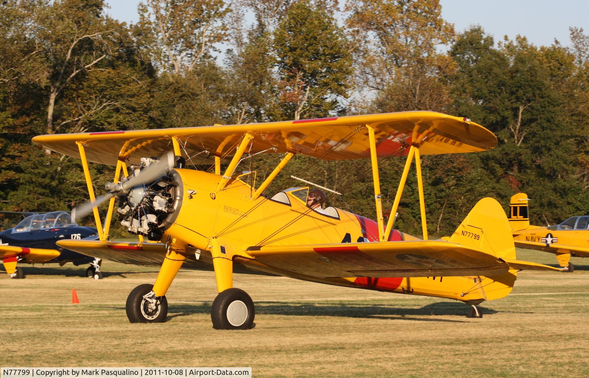 N77799, 1943 Boeing E75 C/N 75-8214, Stearman