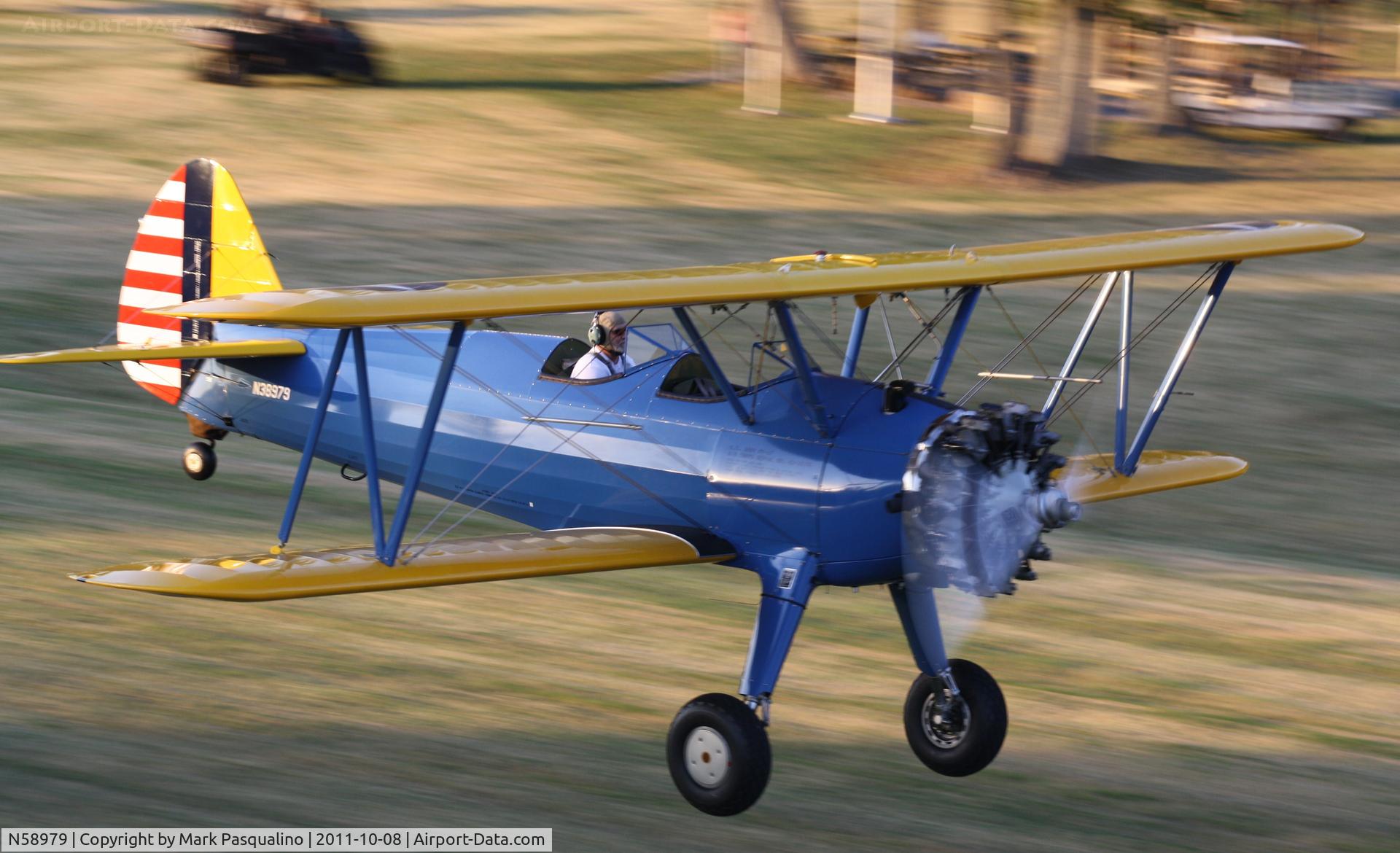 N58979, Boeing A75N1(PT17) C/N 755016, Stearman