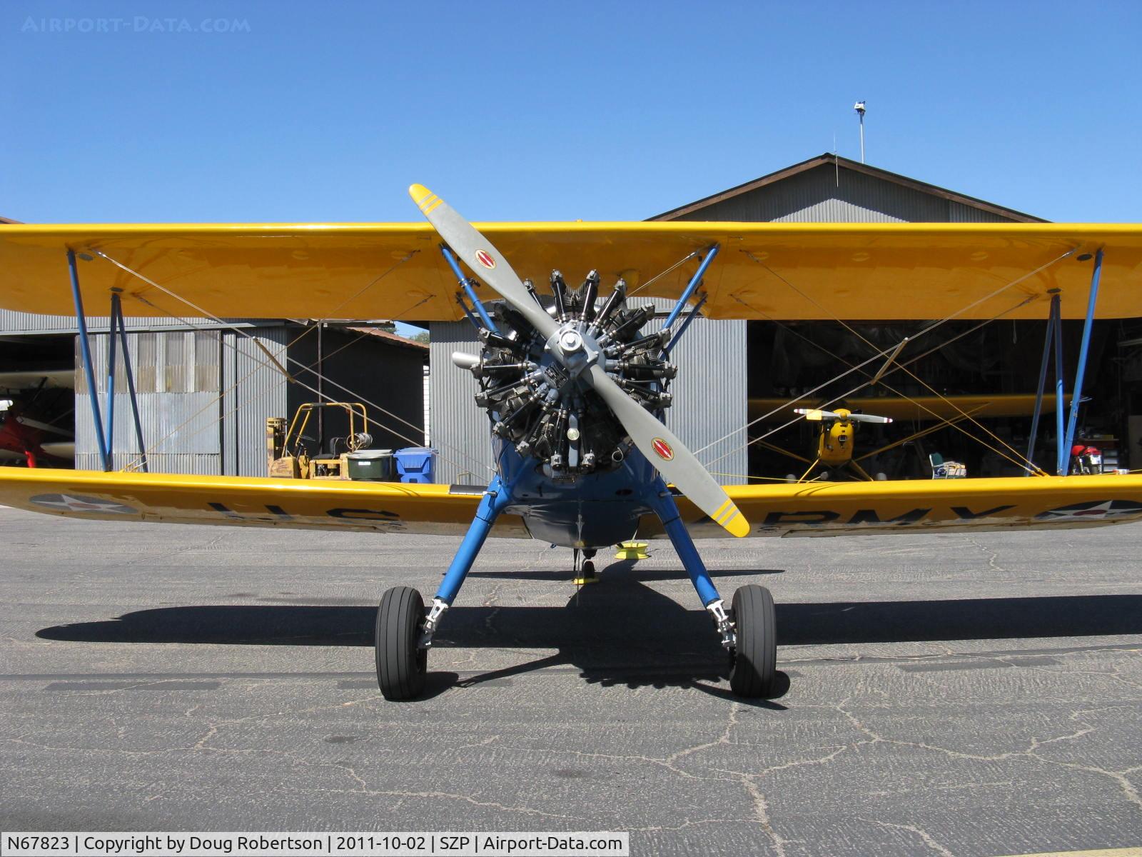 N67823, 1943 Boeing A75N1(PT17) C/N 75-7365, 1943 Boeing Stearman A75N1 (PT-17), Lycoming R-680-13 225 Hp