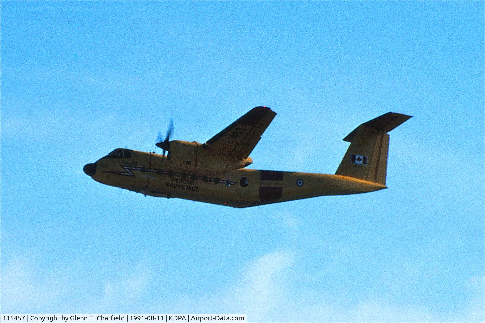115457, 1967 De Havilland Canada CC-115 Buffalo C/N 11, Fly by over runway 10