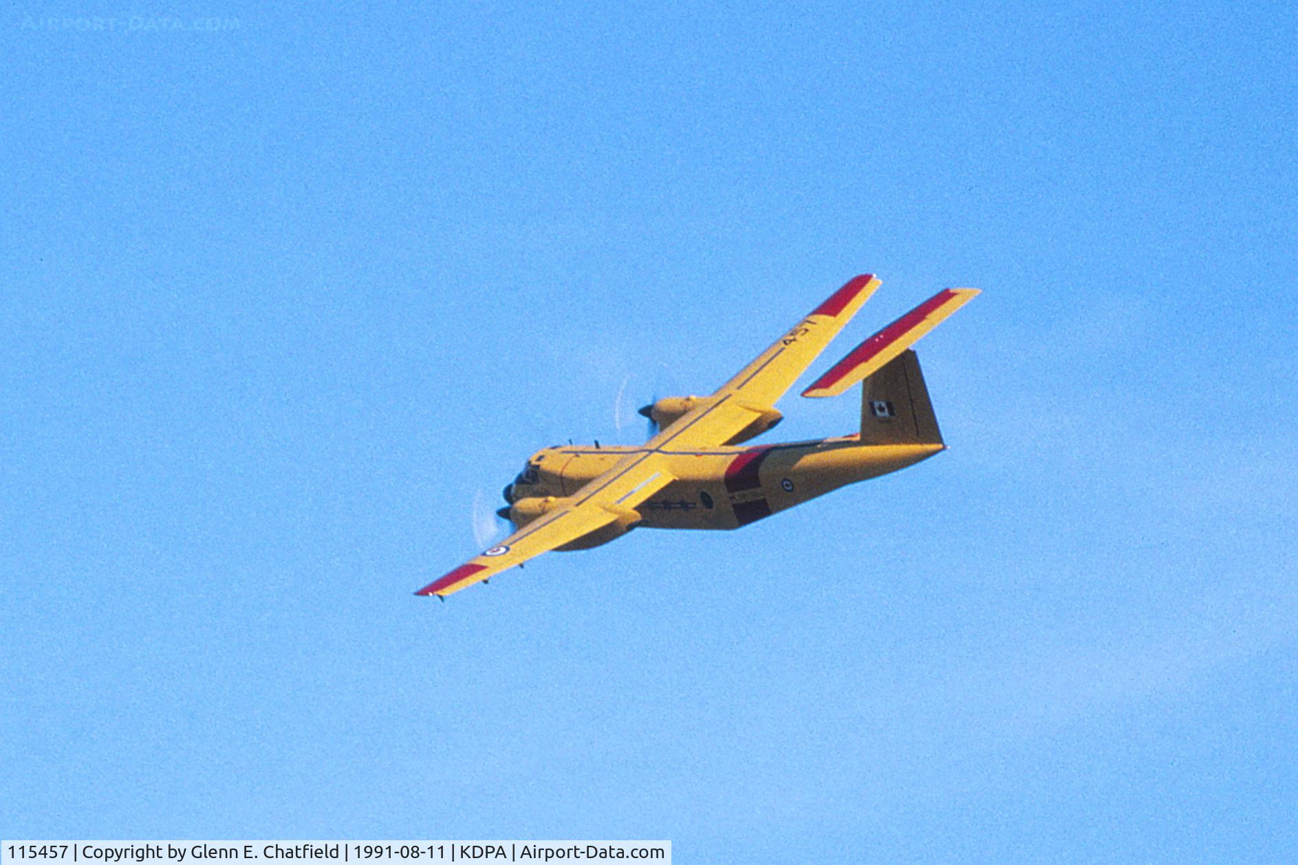 115457, 1967 De Havilland Canada CC-115 Buffalo C/N 11, Fly by over runway 10