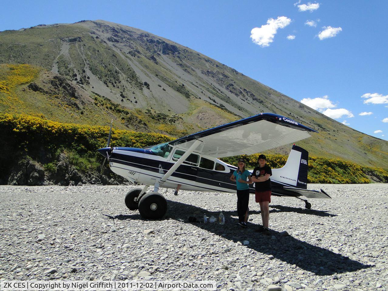 ZK CES, 1977 Cessna A185F Skywagon 185 C/N 03273, Bushwheels in NZ