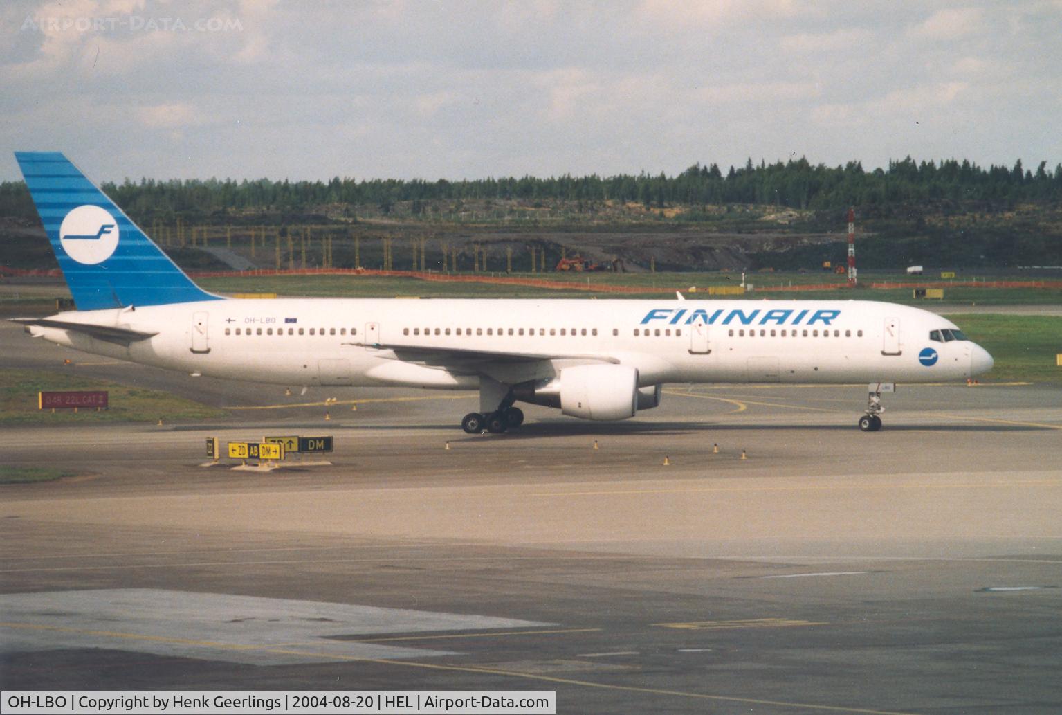 OH-LBO, 1997 Boeing 757-2Q8 (C-32A) C/N 28172, Finnair