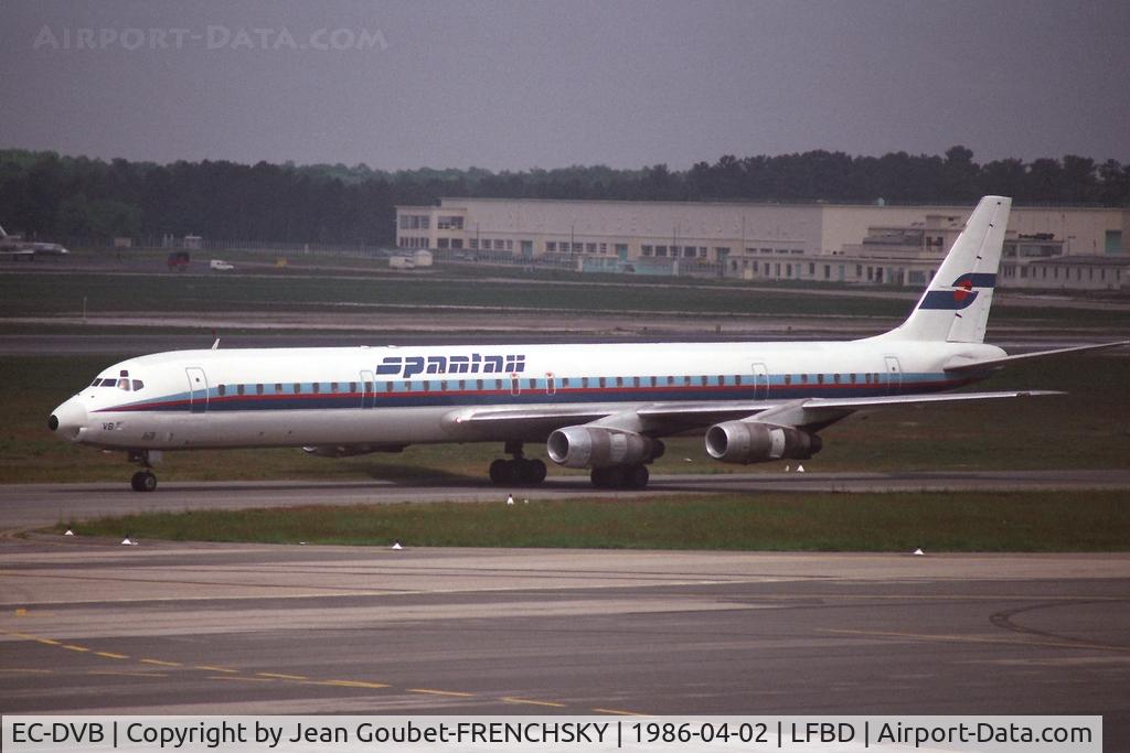 EC-DVB, 1968 Douglas DC-8-61 C/N 46037, to Palma