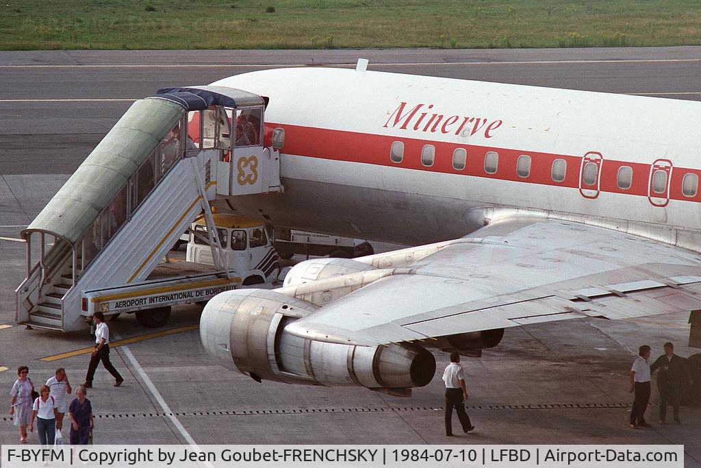 F-BYFM, 1963 Douglas DC-8-53 C/N 45671, charter MINERVE