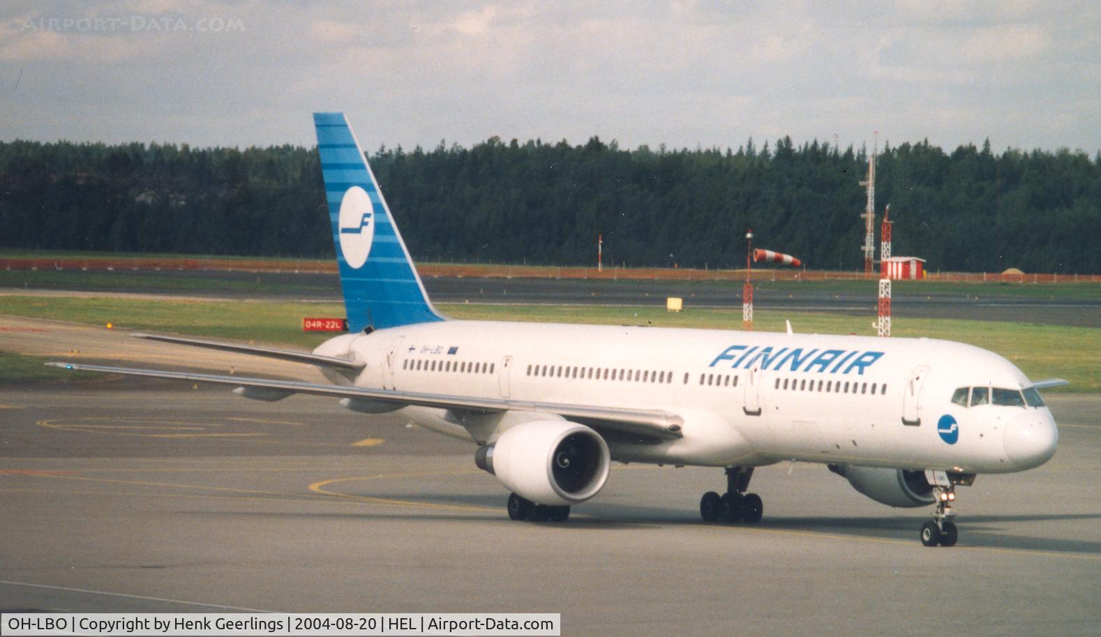 OH-LBO, 1997 Boeing 757-2Q8 (C-32A) C/N 28172, Finnair