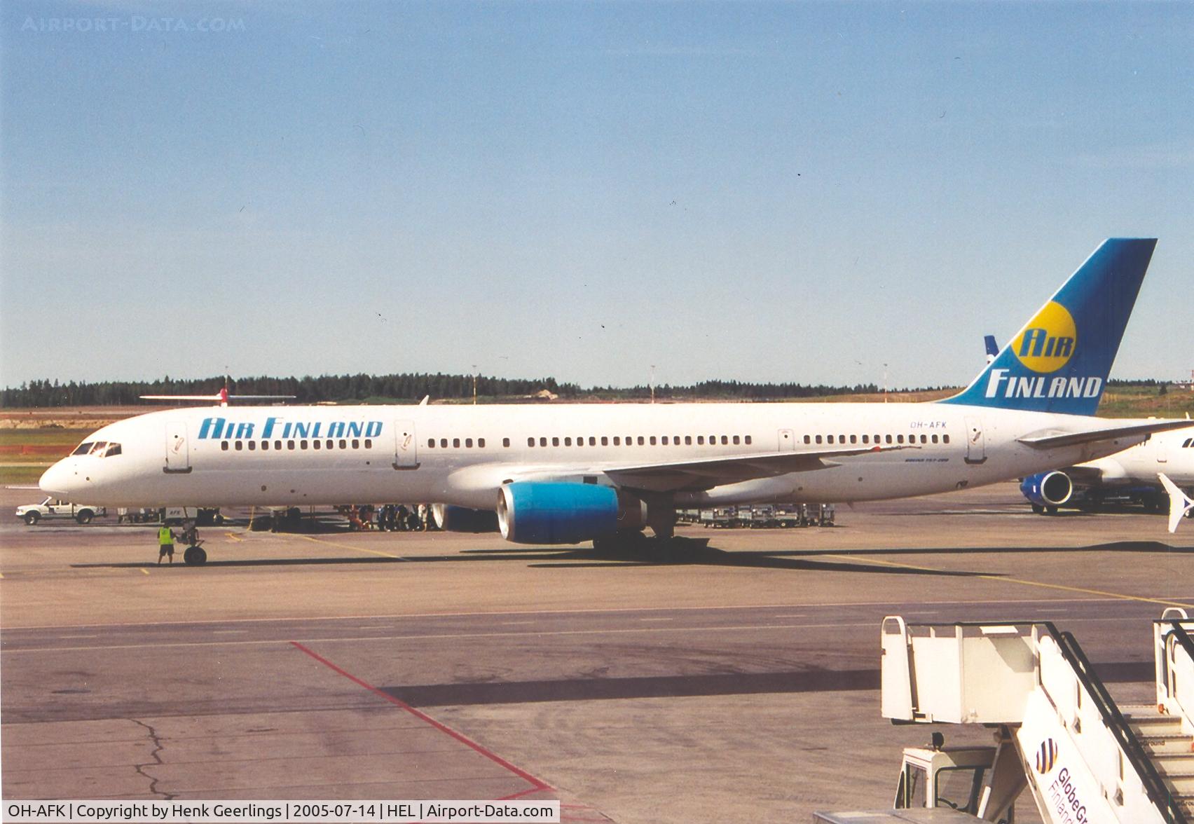 OH-AFK, 1993 Boeing 757-28A C/N 25622, Air Finland