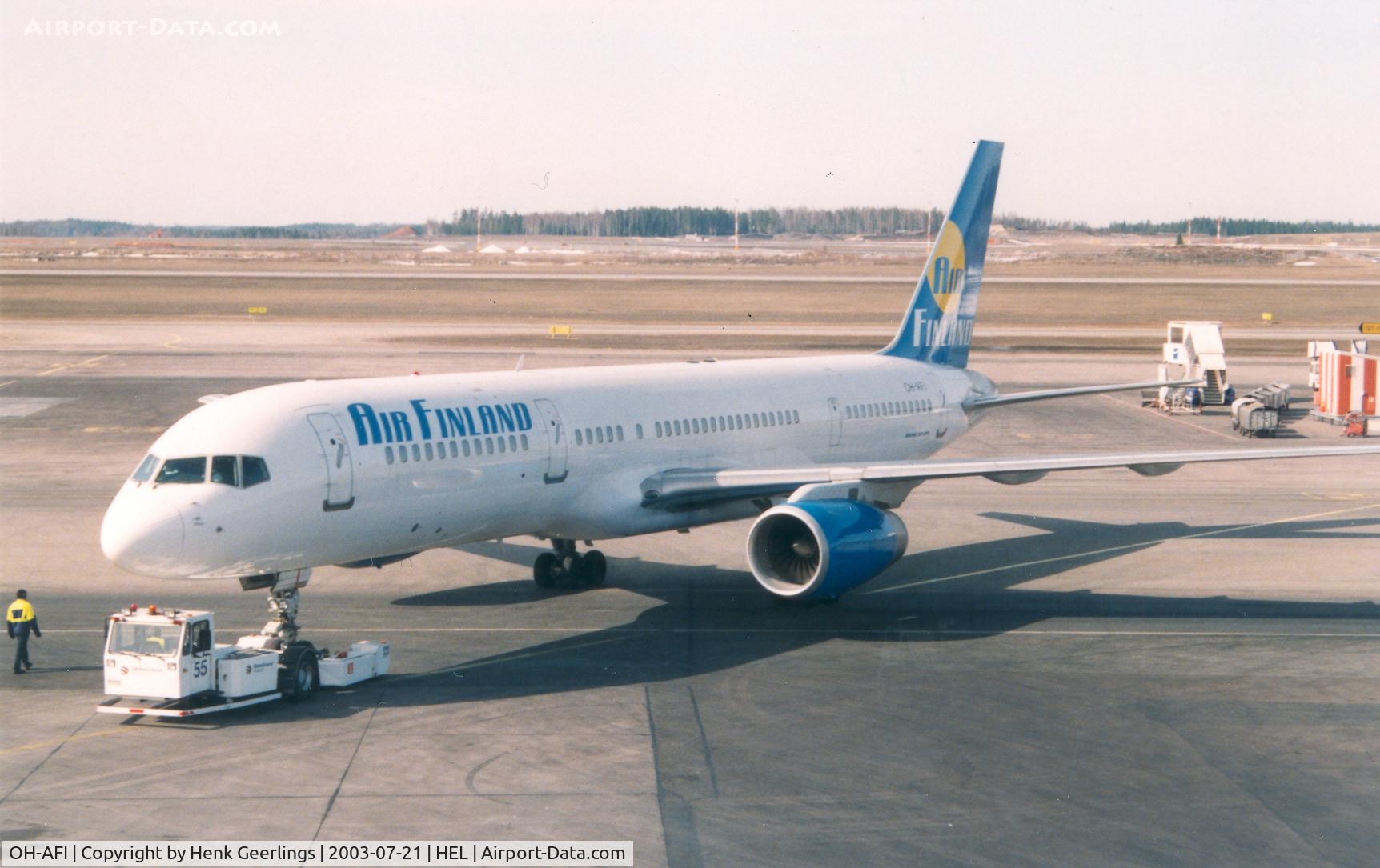 OH-AFI, 1996 Boeing 757-2K2 C/N 26330, Air Finland
