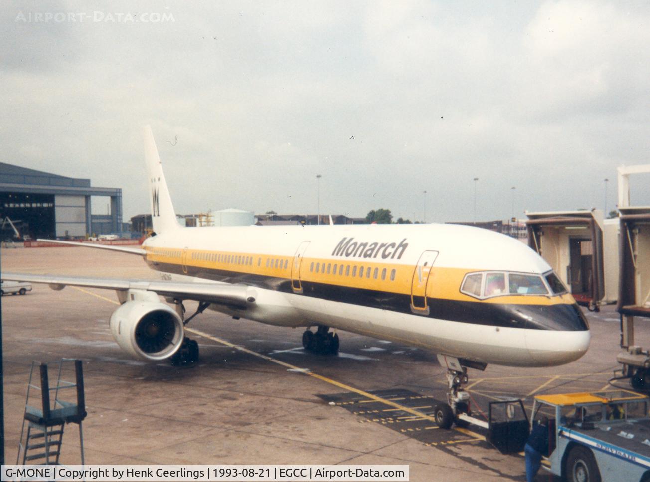 G-MONE, 1985 Boeing 757-2T7 C/N 23293, Monarch
