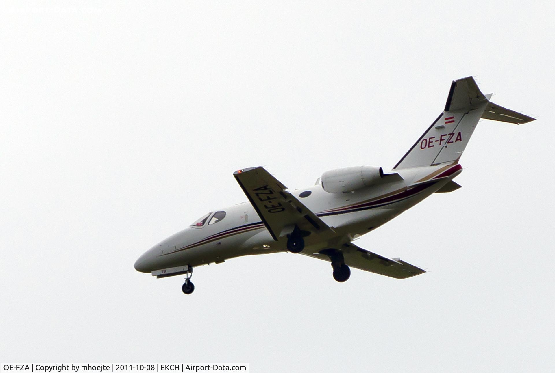 OE-FZA, 2008 Cessna 510 Citation Mustang Citation Mustang C/N 510-0144, Final Copenhagen Airport